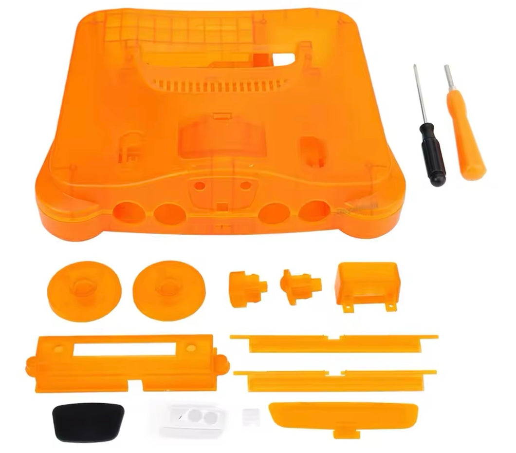 N64 Shell - Atomic Orange