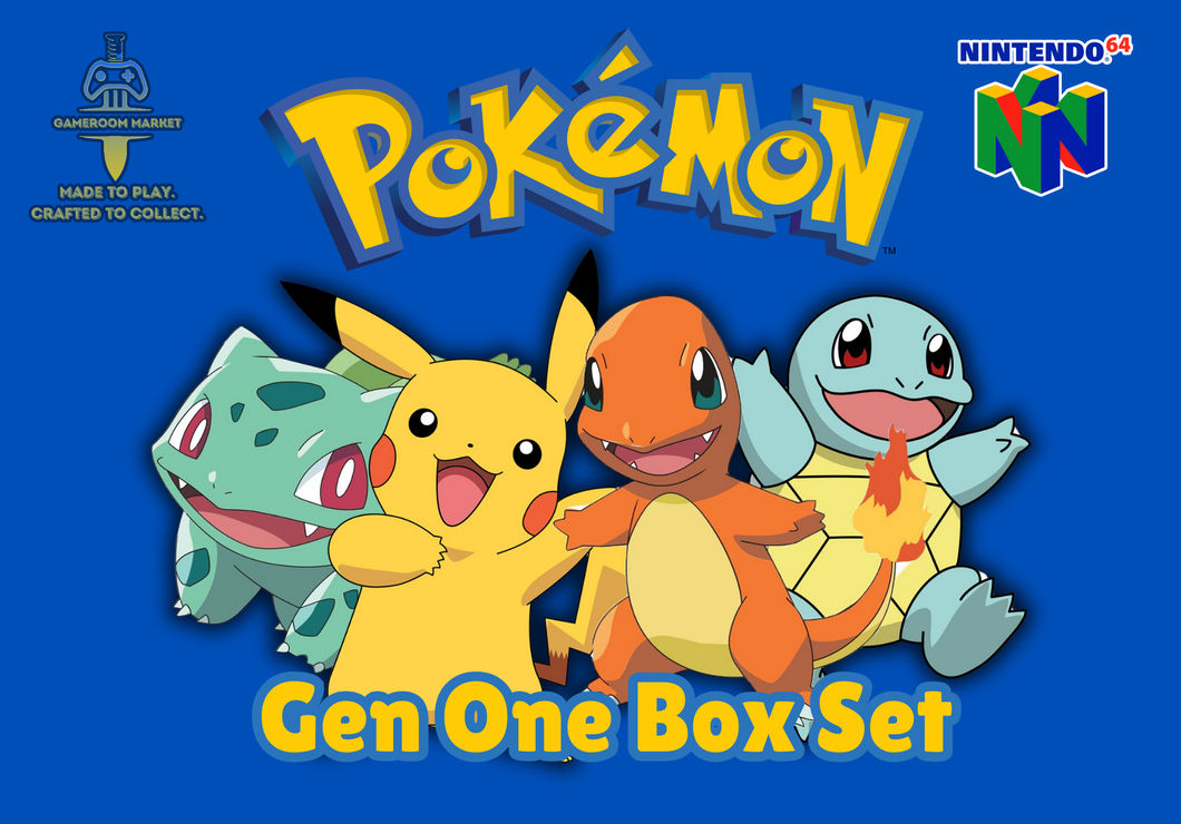 Pokemon N64 - Gen One Box Set
