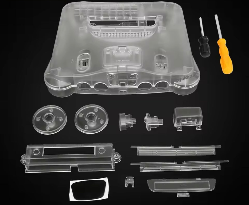 N64 Shell - Crystal Clear
